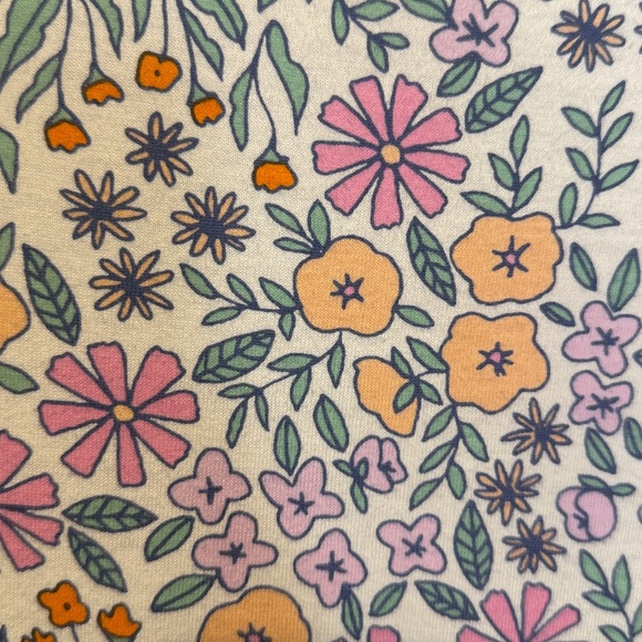 💰BOGO FREE Floral Print Dress with Pockets M 7-8 - Picture 5 of 5